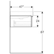    Geberit iCon   120 ,    :  119,  24,  47.7, ,   