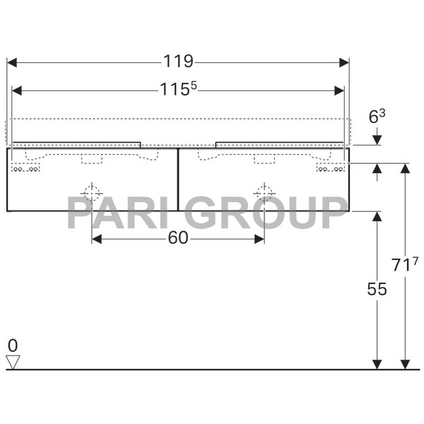     Geberit iCon,    :  119,  24,  47.7, ,   