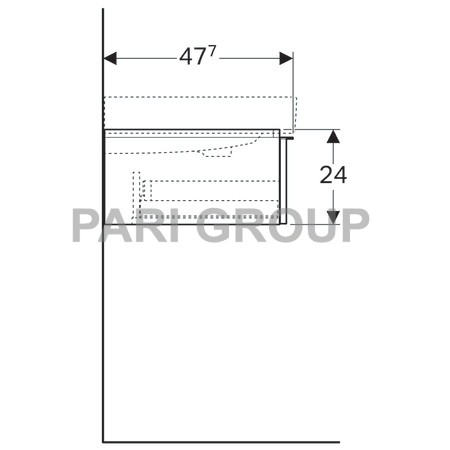     Geberit iCon,      :  119,  24,  47.7, ,   