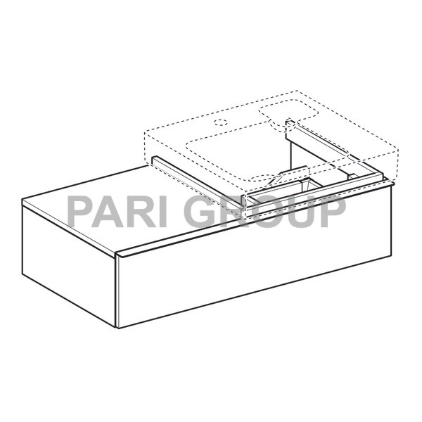 ������� ��� �������� Geberit iCon, � ����� ��������� ������ � ������: ������ 89��, ������ 24��, ������� 47.7��, �����,  ��������������� ��������