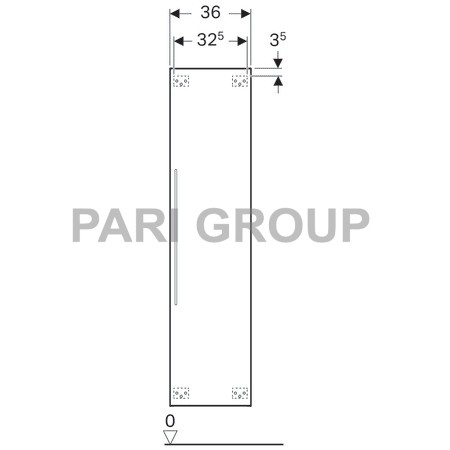   Geberit iCon      :  36,  150,  31.7,   ,  ,  