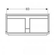 ������� ��� �������� Geberit myDay, � ����� ��������� ������: ������ 88��, ������ 41��, ������� 43��, ��� ������ ����� � �������