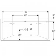   Geberit myDay, Duo:  170,  75