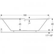   Geberit myDay Duo:  180,  80,  , 