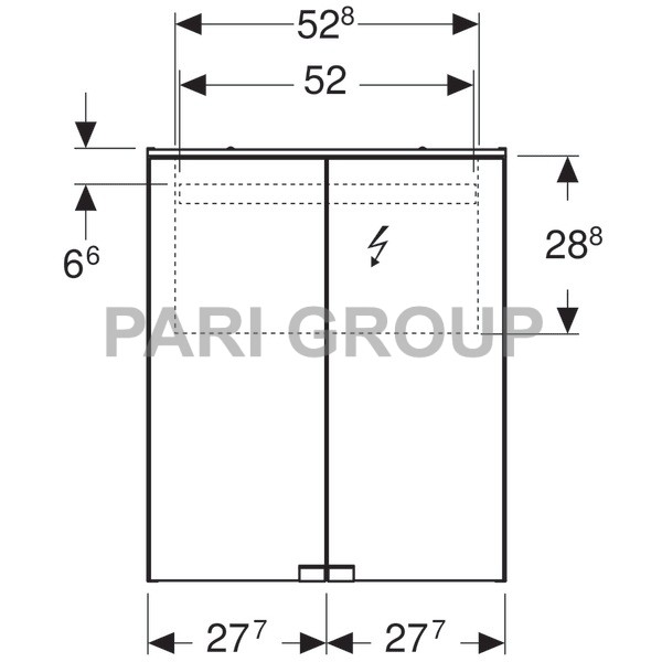   Geberit Option Basic  ,  :  56,  67.5,  14,  -CEE 7/16,     ,  -   
