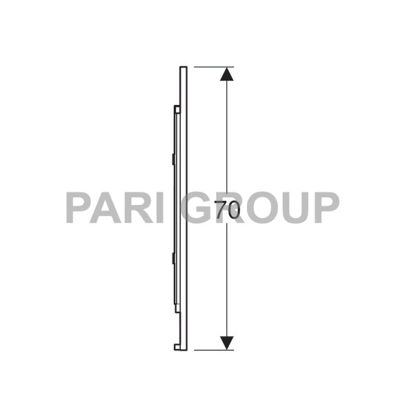 ������� � ���������� Geberit Option Plus � ������ � �������� ����������: ������ 75��, ������ 70��, ����������� ������������ ���������