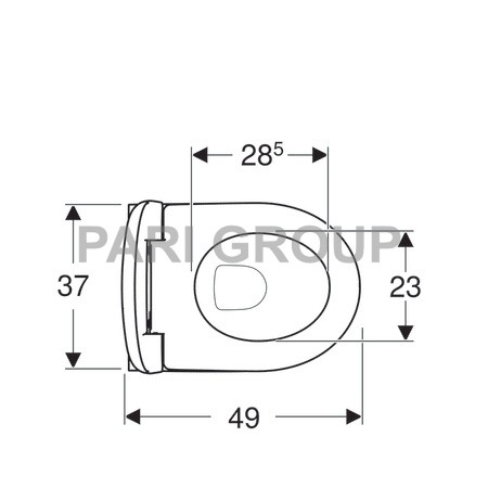  Geberit Renova Compact Rimfree , ,  ,  49 ,        , 