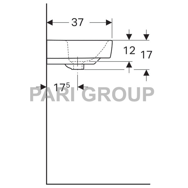  Geberit Renova Compact,  55,  37,    ,  , 