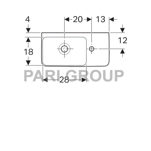  Geberit Renova Compact,  31,5 ,  21,5 , 