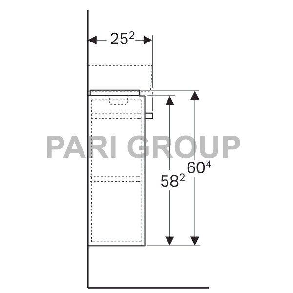    Geberit Renova Compact,   ,    :  44.8,  60.4,  25.2,  -  - ,  -  - 