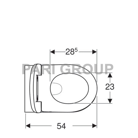  Geberit Renova   ,  54  (203040)       , 