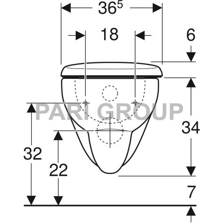  Geberit Renova   ,  54  (203040)       , 