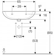  Geberit Renova,  65,  51,      ,   , 