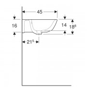  Geberit Renova,  55,  45,      ,   , 