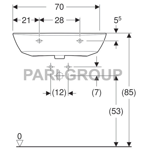  Geberit Renova,  70,  52,      ,   , 