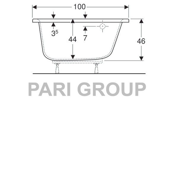   Geberit Renova:  160,  100,  , 