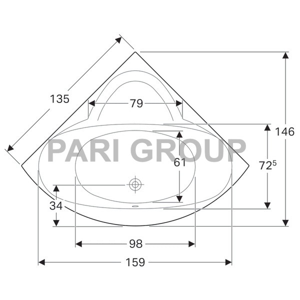   Geberit Renova:  135,  135, 