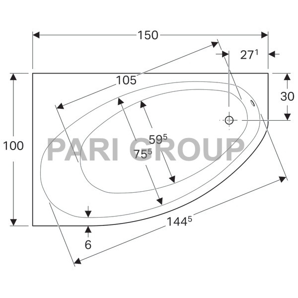  Geberit Renova:  150,  100,  , 