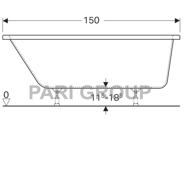   Geberit Renova:  150,  100,  , 