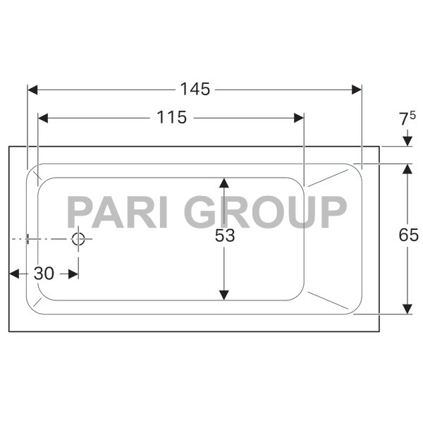   Geberit Renova:  160,  80,
