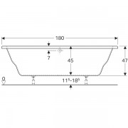   Geberit Renova, Duo:  180,  80, 