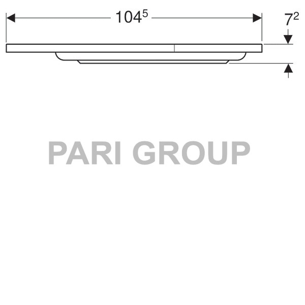   Geberit Renova , ,  90,  90,  7,6 , 