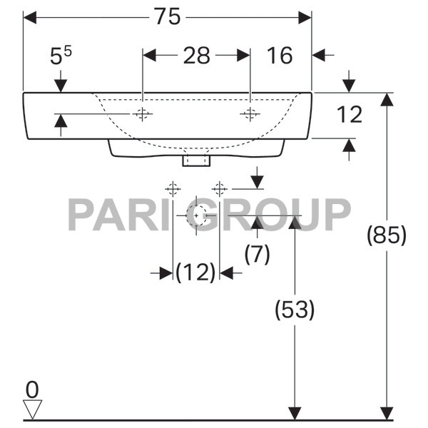  Geberit Renova Plan   ,  75,  48,     ,  , 