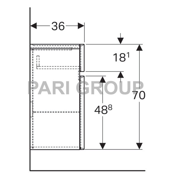 Geberit Renova Plan     :  39,  70,  36, ,   