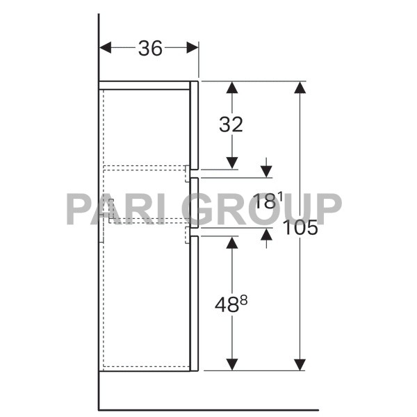    Geberit Renova Plan       :  39,  105,  36, ,   