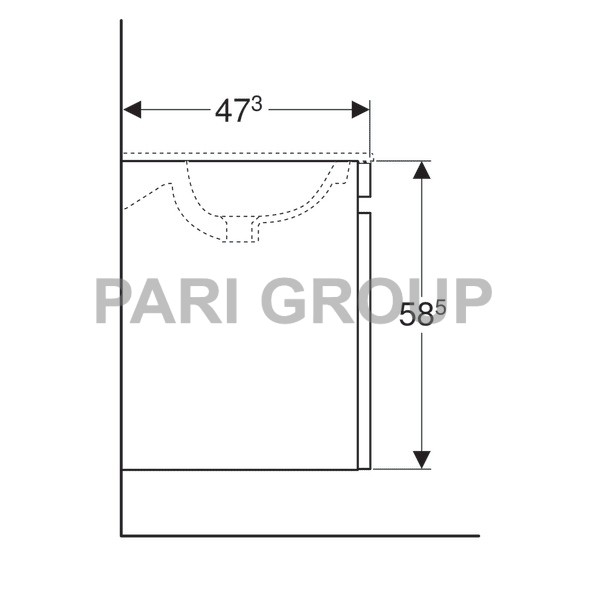      Geberit Renova Plan,         :  129,  58.5,  47.3, ,   
