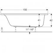   Geberit Renova Plan:  150,  70,  , 