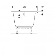   Geberit Renova Plan:  170,  70,  , 