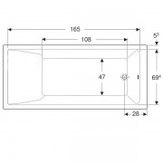   Geberit Renova Plan:  180,  80,  , 