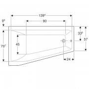   Geberit Renova Plan:  150,  90,  ,  , 