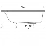   Geberit Renova Plan:  150,  90,  ,  , 