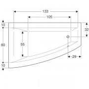   Geberit Renova Plan, :  160,  100,  , 