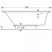   Geberit Renova Plan, :  160,  100,  , 