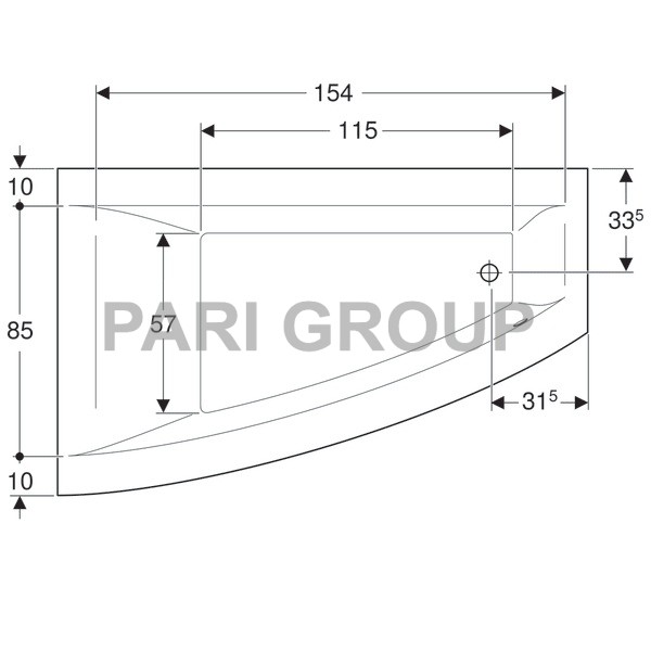  Geberit Renova Plan, :  170,  105,  , 