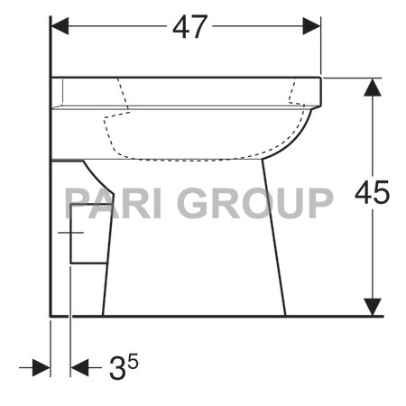   Geberit Renova Comfort,  ,  ,     ,  :  47, 