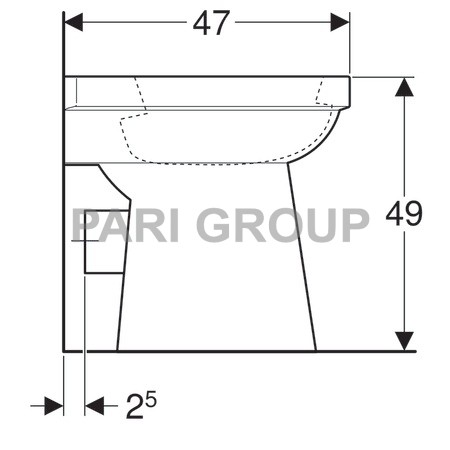     Geberit Renova Comfort,  ,  :  47, 