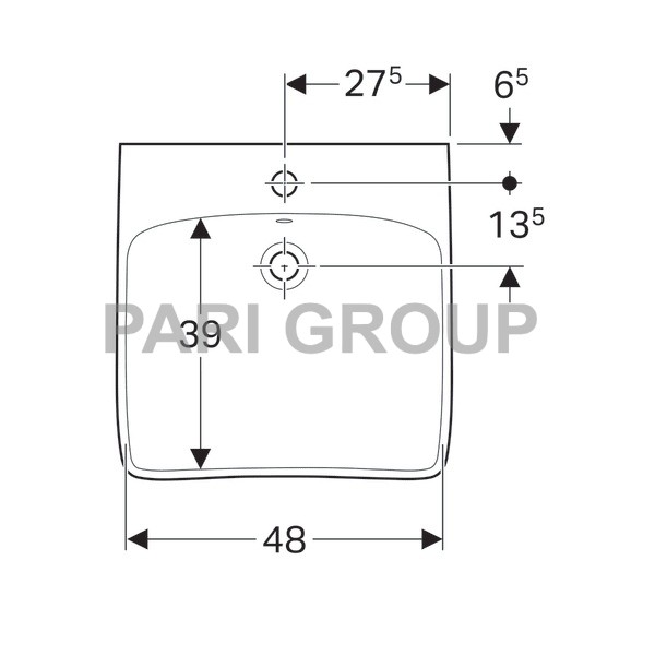  GeberitRenovaComfort, :  55,  55,      ,   , 