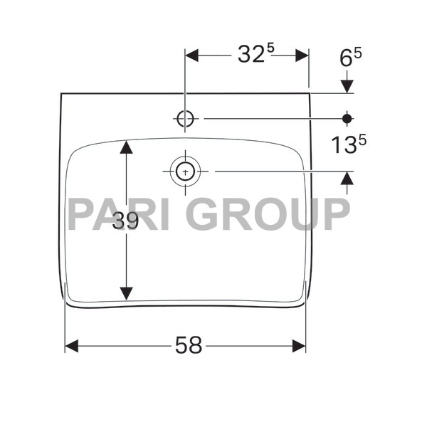  GeberitRenovaComfort, :  65,  55,     ,  , 