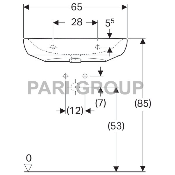  GeberitRenovaComfort, :  65,  55,     ,  , 