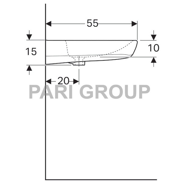  GeberitRenovaComfort, :  65,  55,     ,  , 