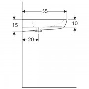  GeberitRenovaComfort, :  65,  55,    ,  , 