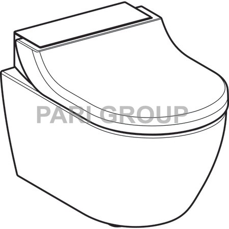 ������-���� Geberit AquaClean Tuma Classic, ���������, ������������, ���������� �������� WhirlSpray, ������-������� � �������� Soft Close, 55,3�35�44.6 ��, ���������� �����