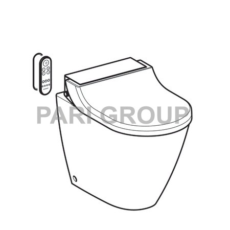 ������-���� Geberit AquaClean Tuma Comfort ���������, ������������, ����� �������������� ����������, ���������� �������� WhirlSpray, ������� ���, ���, �������� ������� �������, ������� �������� �������, Soft Close, 52,3�36�50,5 ��, ���������� �����