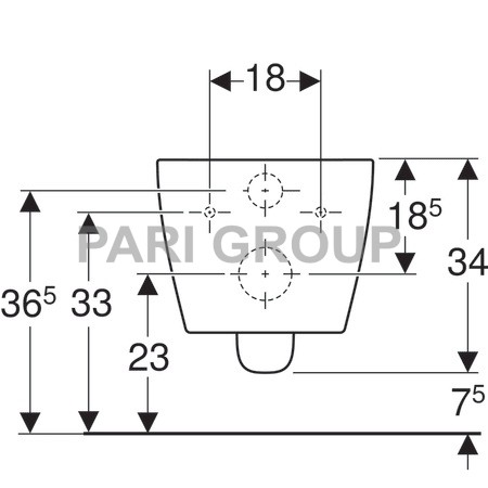 ������ Geberit ���������, ��� �������� ����� �������� �������, ������������, ��� ������-���� AquaClean Tuma Comfort, AquaClean Tuma Classic, 55,3�35�28,4 ��, ���������� �����