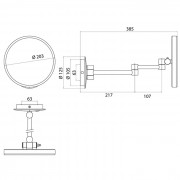   Emco , c LED  ( , ), 3-  ,  ,  ., .-  ,    , D =203 ,  385 , 