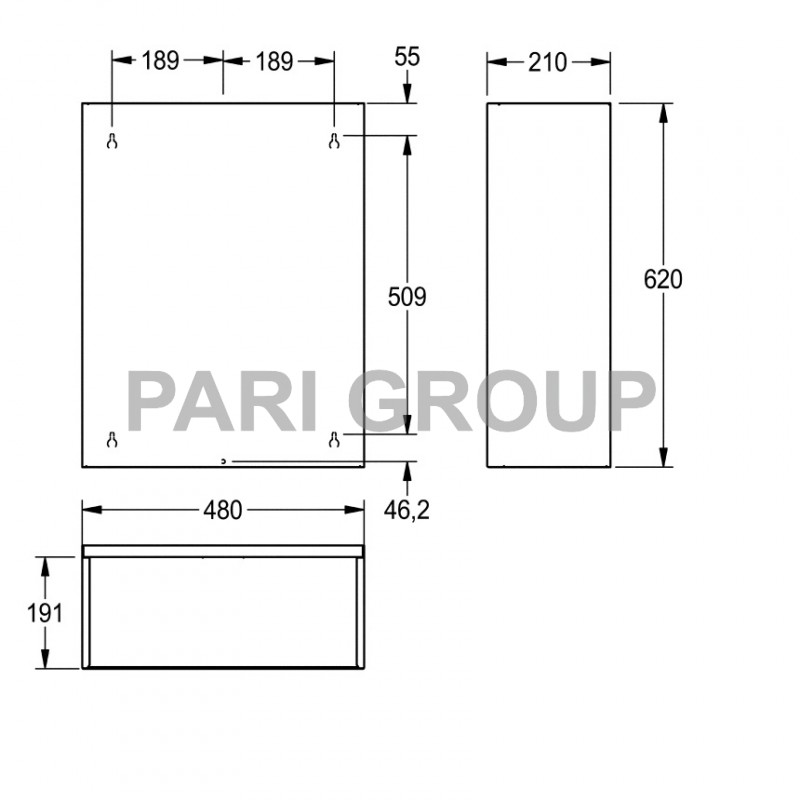    Franke RODX607,  , , 480x620x210 , ,  
